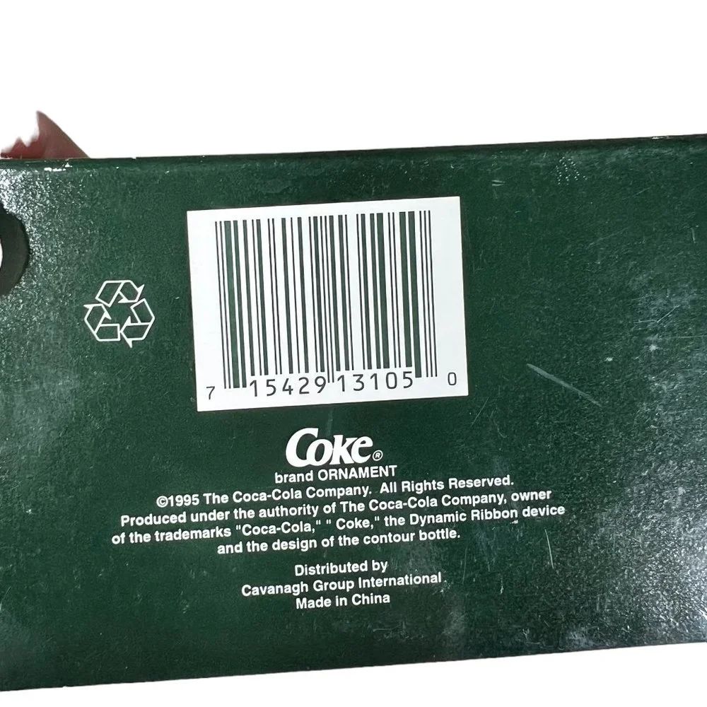 1995 Coca-Cola Bottle‎ Works Ornament